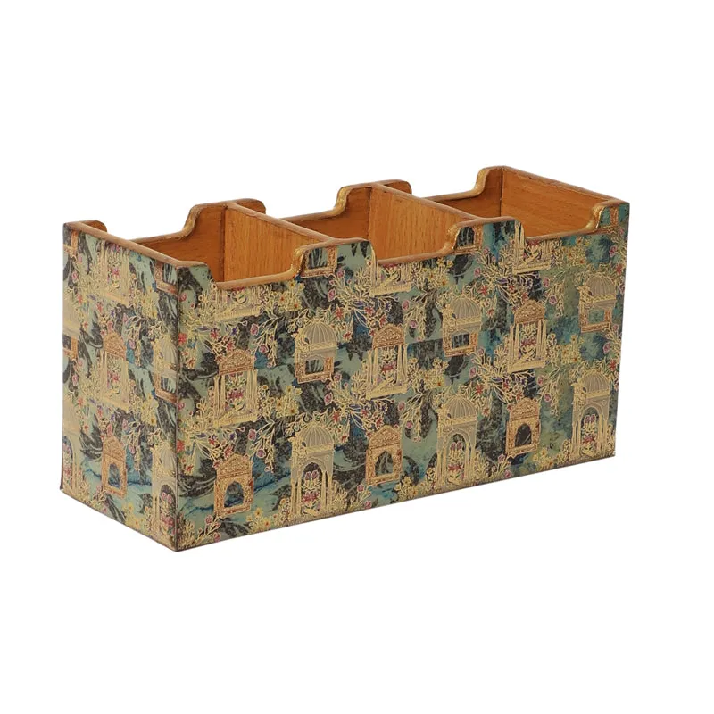Jharokha Charm Tri-Compartment Cutlery Stand media 5