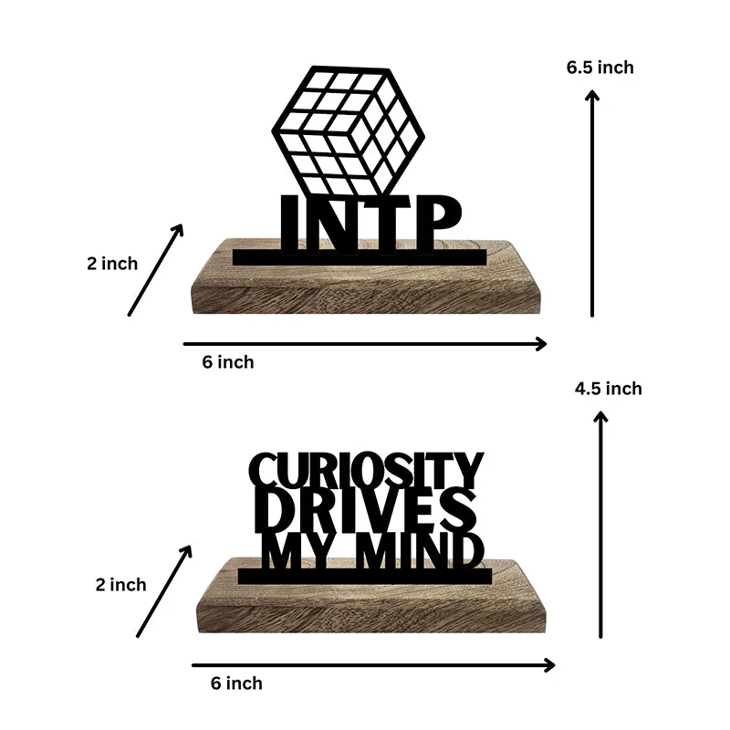 Curious INTP Showpiece - Set Of Two media 5