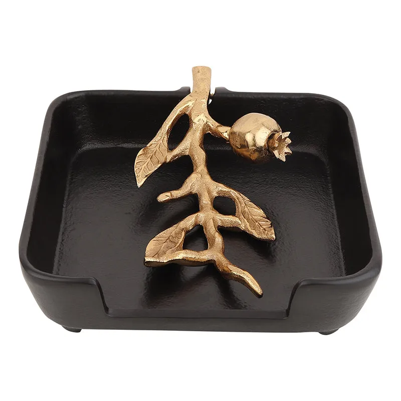 Riff Tissue Holder - Gold media 3