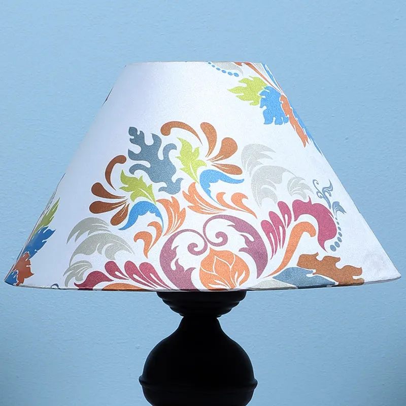 Nordlys Prima Printed Mango Wood Table Lamp - Multicolor media 3