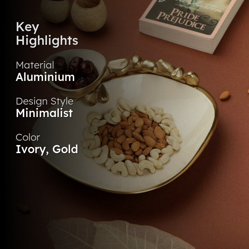 Neva Aluminum Platter - Gold media 2