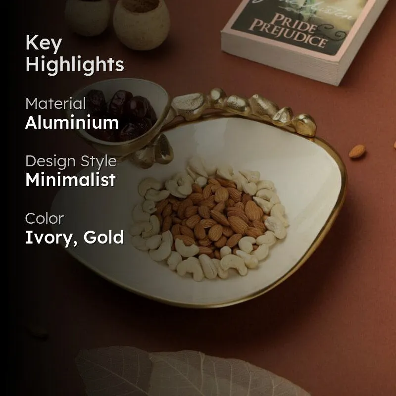 Neva Aluminum Platter - Gold media 2