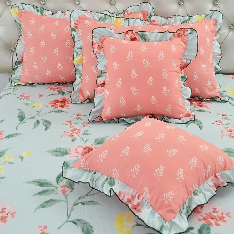 Pansy Field Bedding Set - Five Piece Set media 5