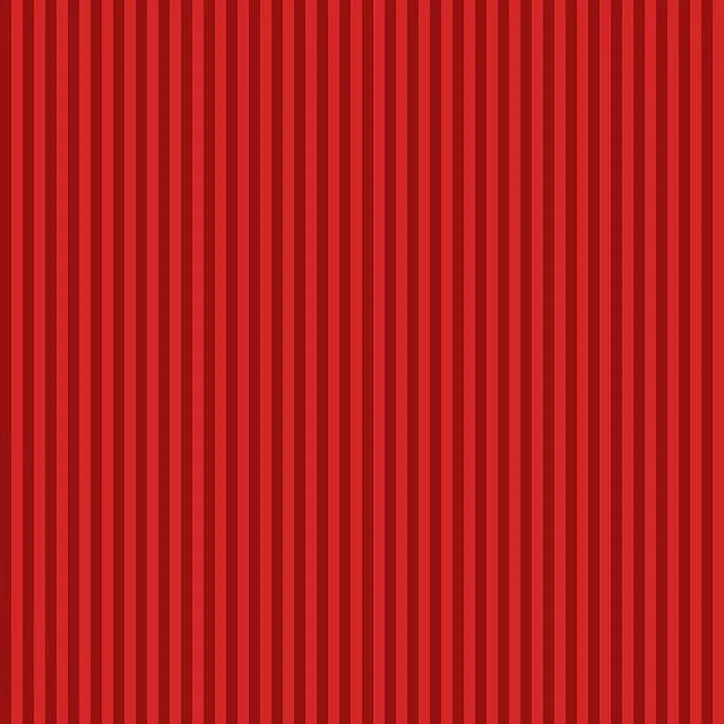 Chic Lines Geometric Cotton Bedsheet (Red) - 210 TC media 6