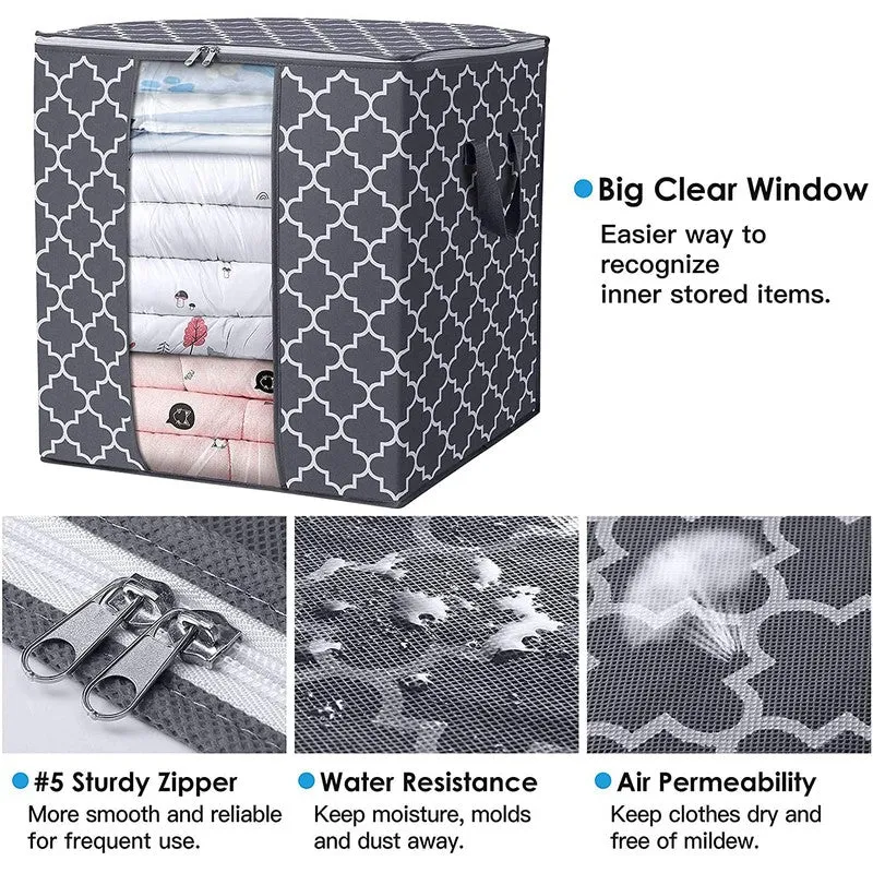 SpaceSaver Foldable Box (Grey) media 9
