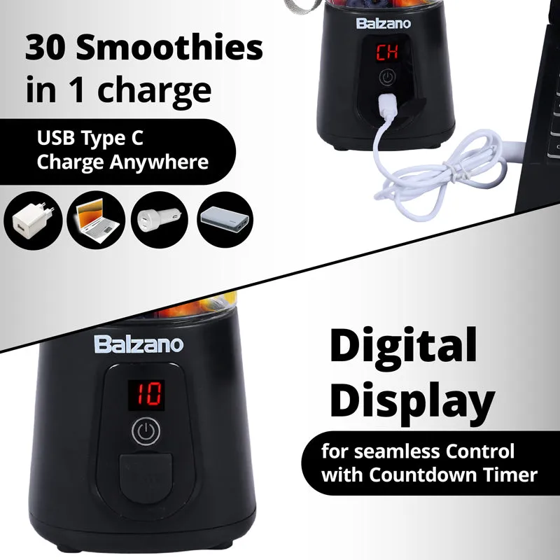 Balzano Wireless Travel Blender - Black media 5