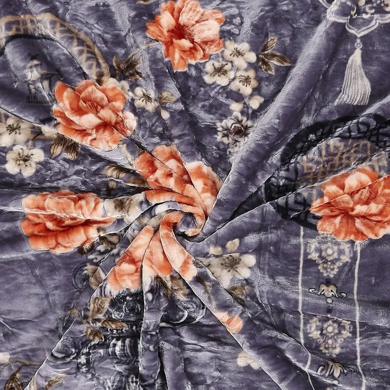 Monte Carlo Whimsical Blossom Blanket - 852 GSM media 6