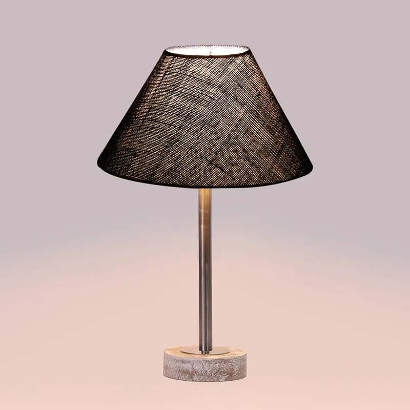 Sienna II Rodin Wooden Table Lamp - Blue,Silver,White media 5
