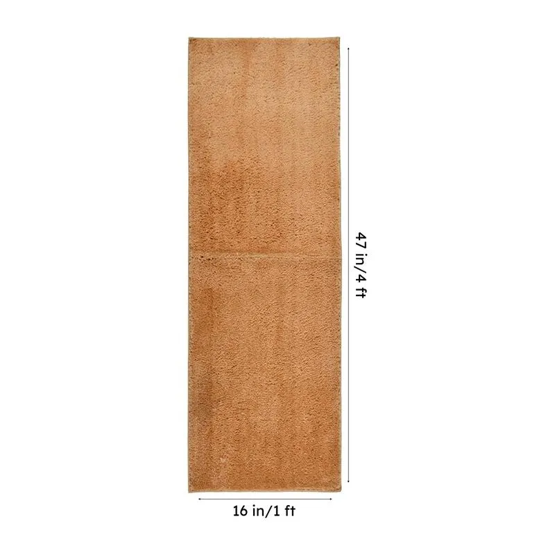Sofstep Micro Fiber Runner Rug - Beige media 7