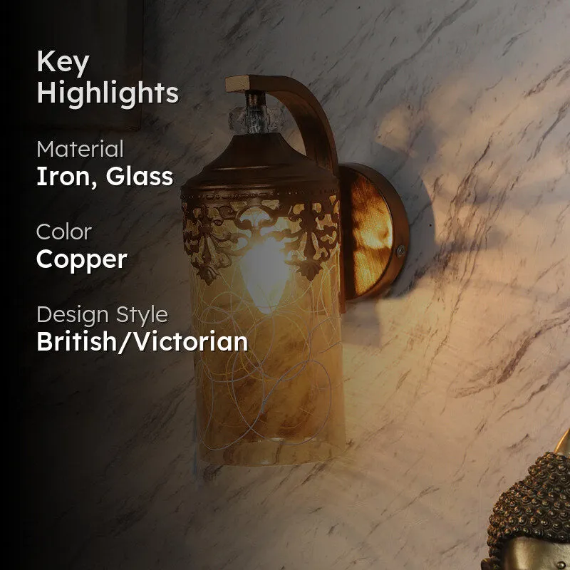 Victoria Iron Wall Lamp media 2