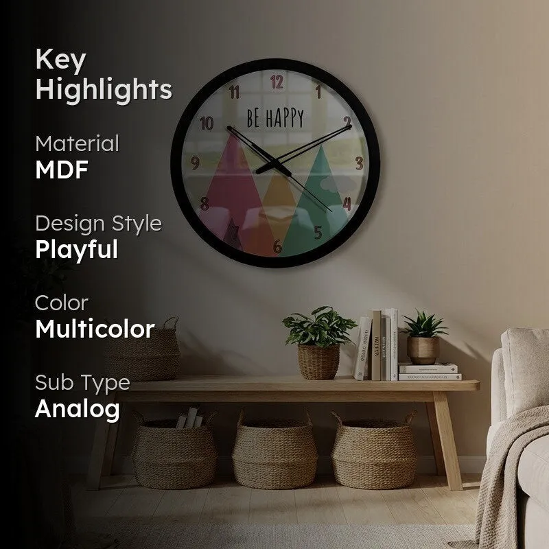 Mountix MDF Wall Clock media 2