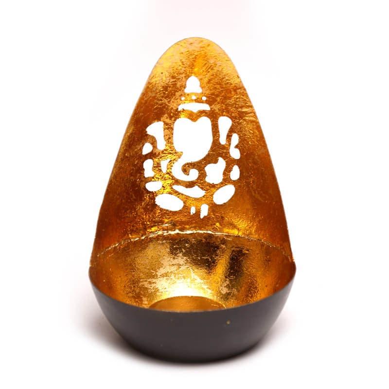 Ganesha Votive Tealight Holder media 4
