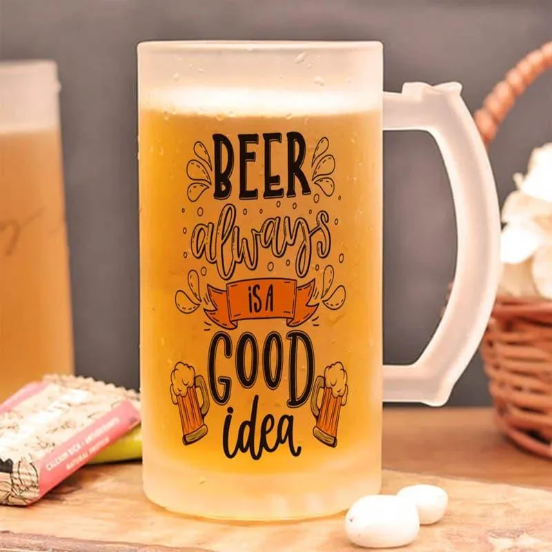 Fuchsia Beer Mug - 350 ML media 4