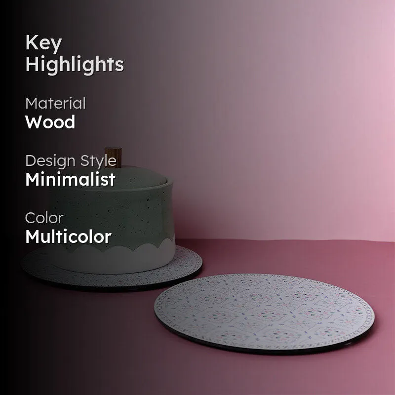 The Wishing Chair Morning Dew Coaster - Set Of Two media 2