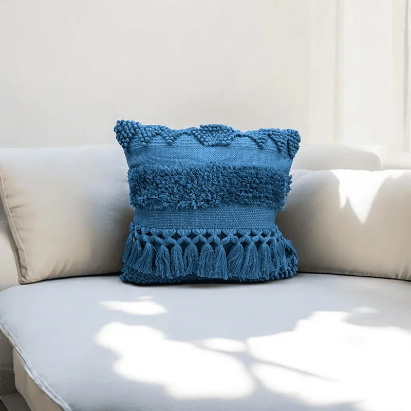 Squish-A-Lot Tufted Cushion Cover - Blue media 5