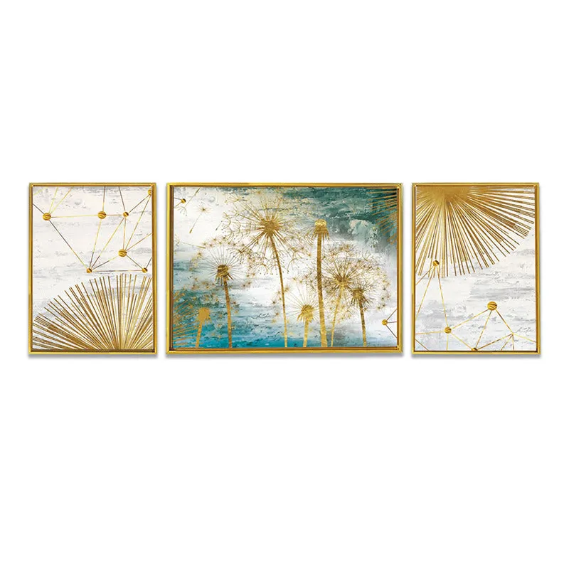 Fiona Golden Wall Art - Set Of Three media 3