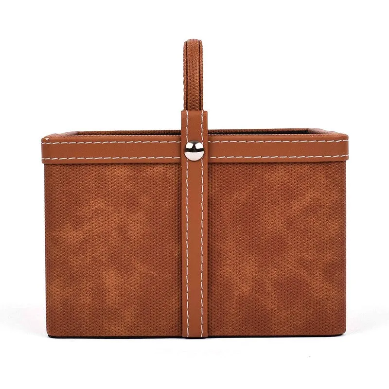 Ember Dote Leatherette Multi-Utility Organiser - Brown media 4