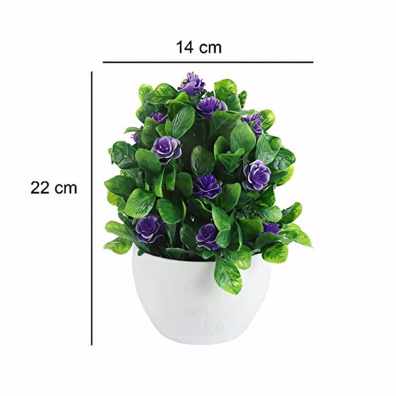 Belar Faux Plant In Venda Pot - 22 cms media 4