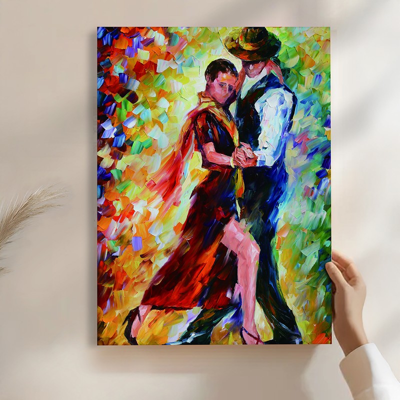 Painted Tango Wall Art media 2