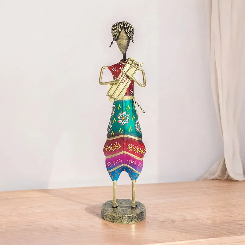 Folk Musician Iron Showpiece media 1