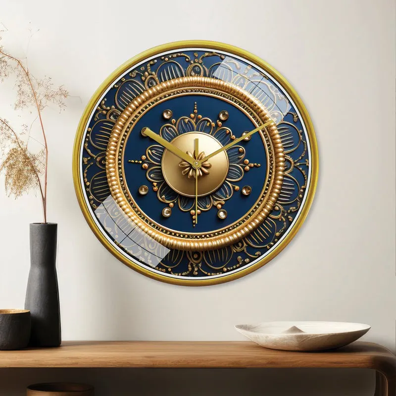 Yvonne Printed Silent Wall Clock media 1