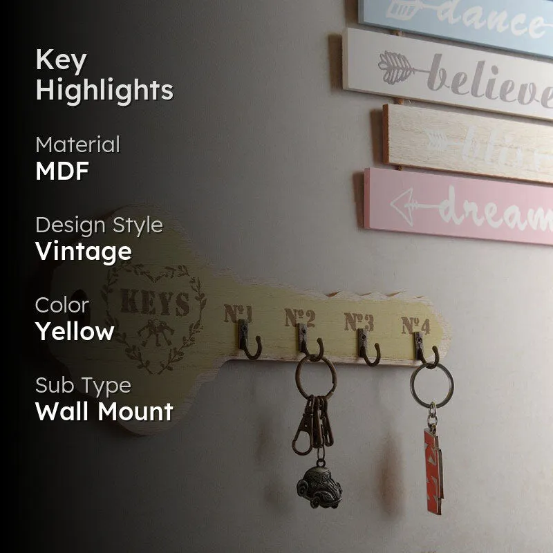 House Master Key Holder - Yellow media 2