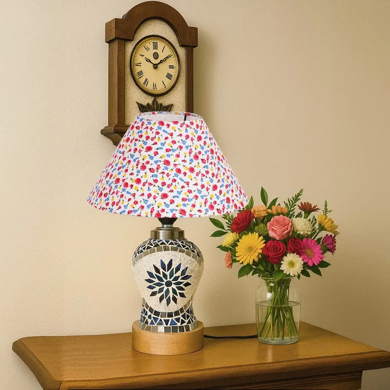 Floranira Fleura Arbor Cotton Table Lamp - Multicolor media 4