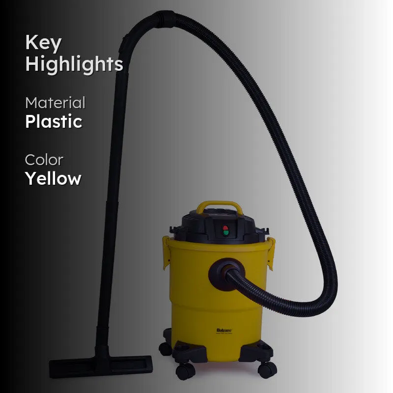 Balzano Pro Wet & Dry Vacuum Cleaner (Yellow/1200 W) - 20 L media 2