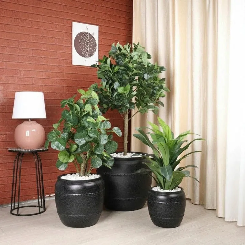 Nerith Floor Planter - Black media 9