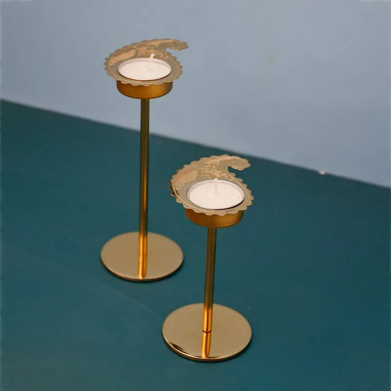FlameNest Tea Light Candle Holder - Set of Two media 4