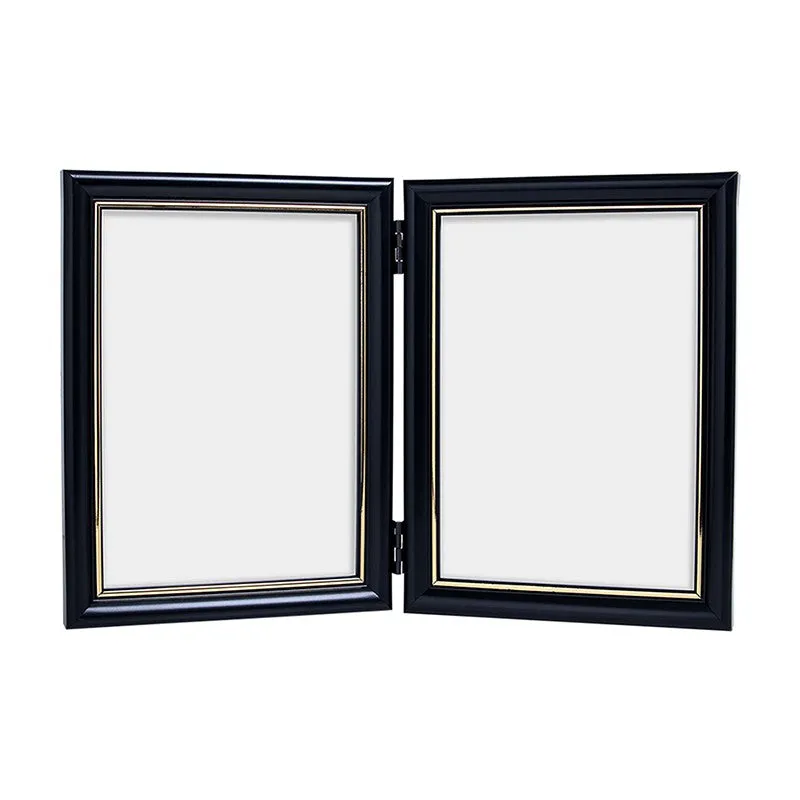 Glint Edge Duo Photo Frame - Black media 2