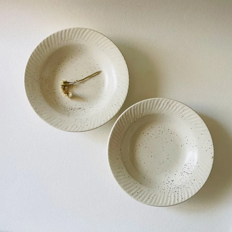 Raisel Pasta Plate (White) - Set Of Four media 3