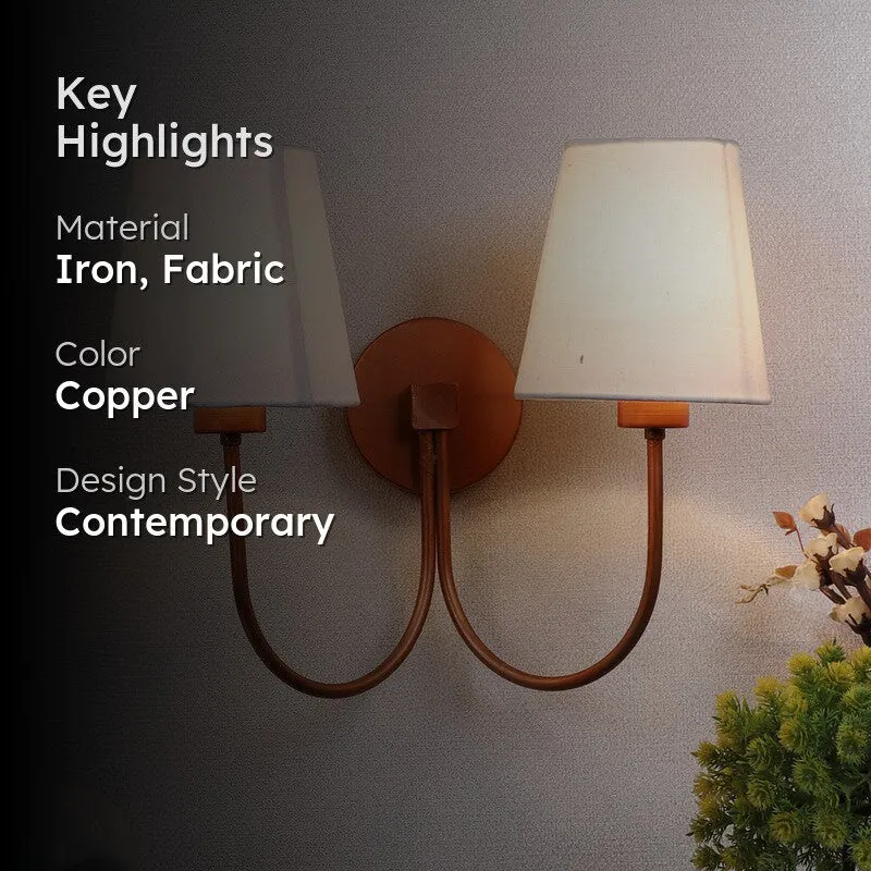 Elyyra Iron Wall Lamp media 2