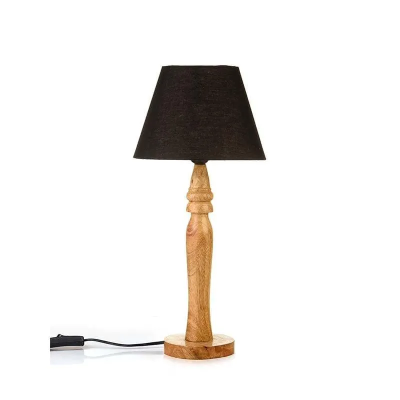 Royal Fabric Table Lamp - Black media 4