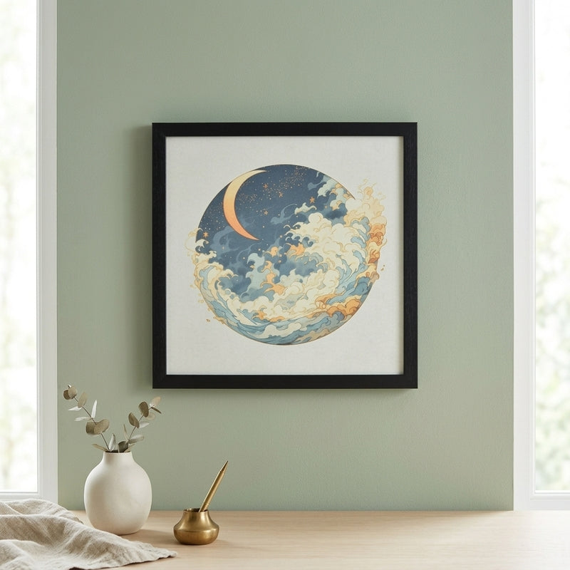 Luna Logo Canvas Wall Art
