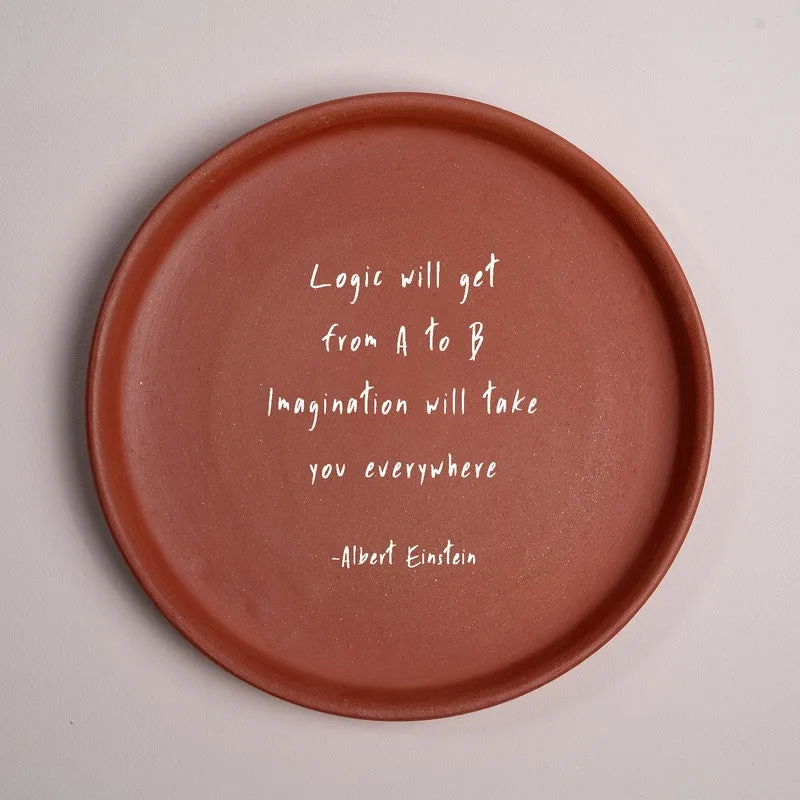 Imagination Terracotta Wall Plate media 3