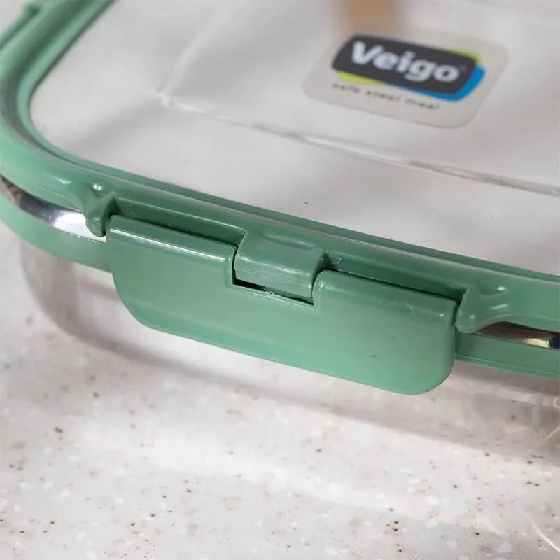 Meal Mate Lunch Box (Green) - 575 mL media 4
