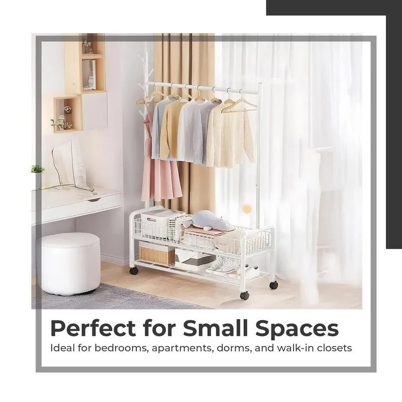 Laxis DressDeck White Metal Cloth Hanger media 4