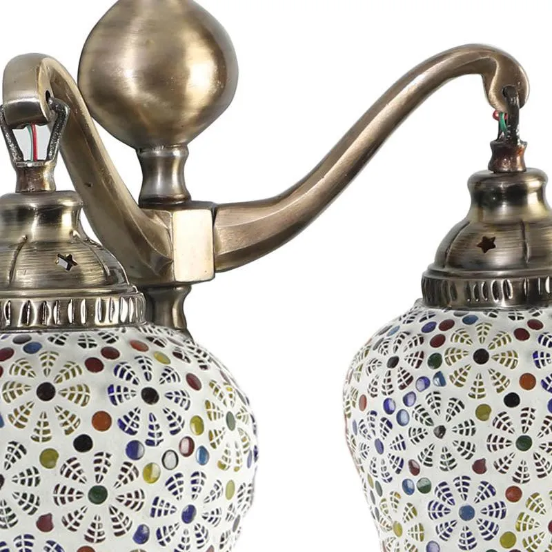Saundarya Metal Mosaic Wall Lamp media 8