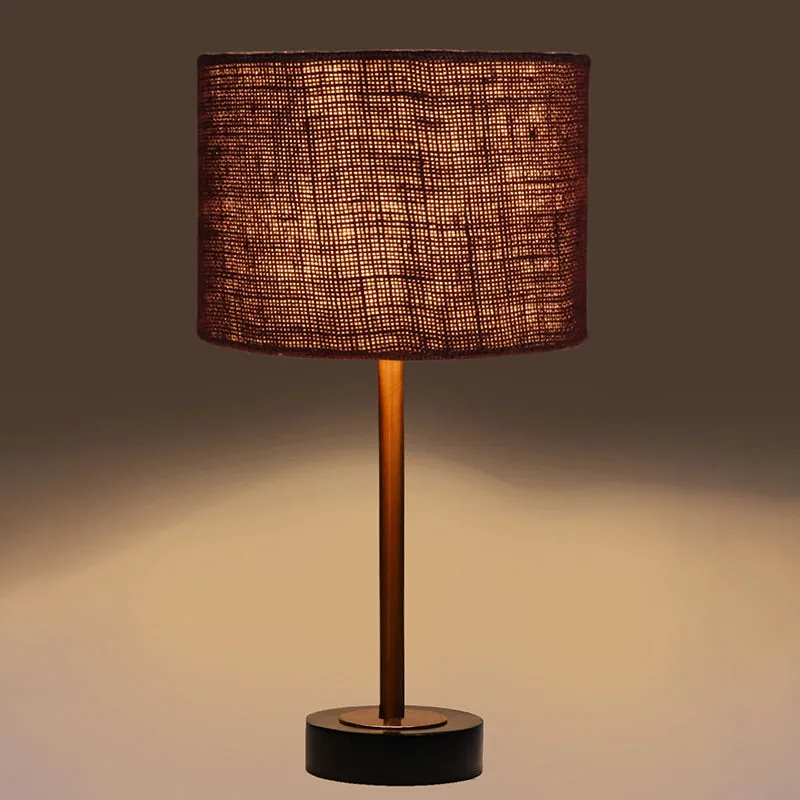 Sienna I Rodin Wooden Table Lamp - Brown,Copper,Black media 6