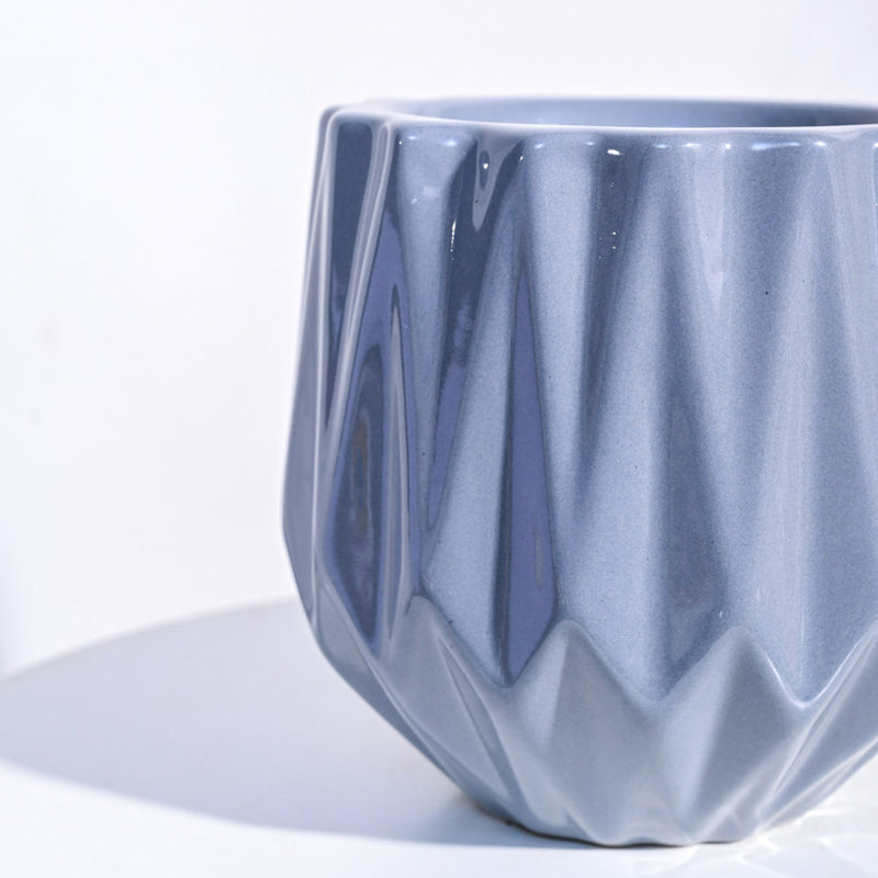 Ugaoo Precious Horcrux Gray Ceramic Pot media 4