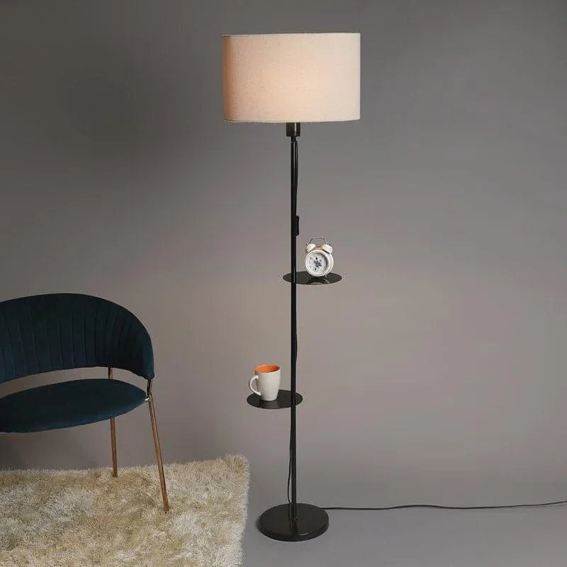 Davina Mirage Floor lamp With Shelf media 3