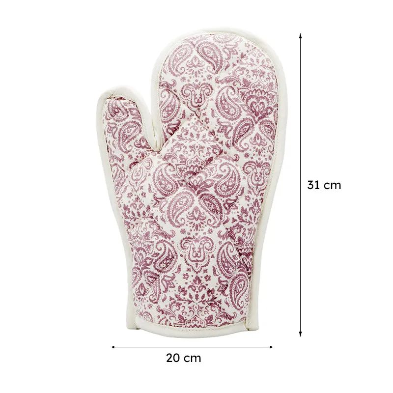 Swayam Tapsi Kitchen Gloves (Pink) - Set Of Two media 9