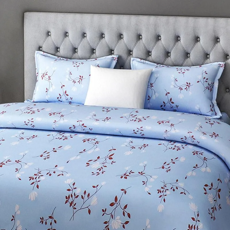 Trudaa Floral Printed Microfiber Bedsheet Old - 130 GSM media 3