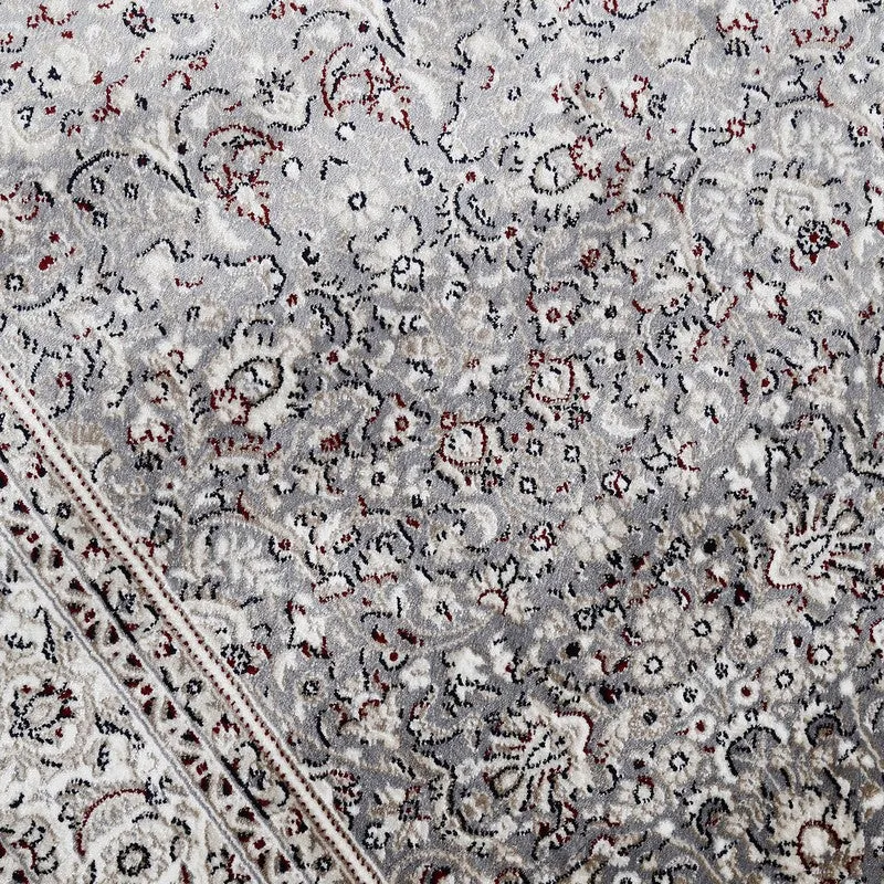 Kashira Art Silk Carpet - Grey media 6