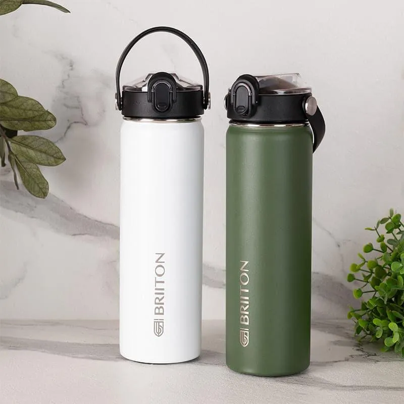 Fizz Fantasy Bottle (White & Green, 750 mL Each) - Set Of Two media 1