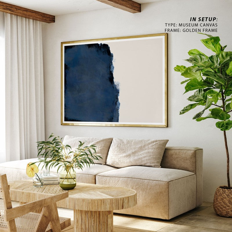 In Between Canvas Wall Painting - Black Frame media 4