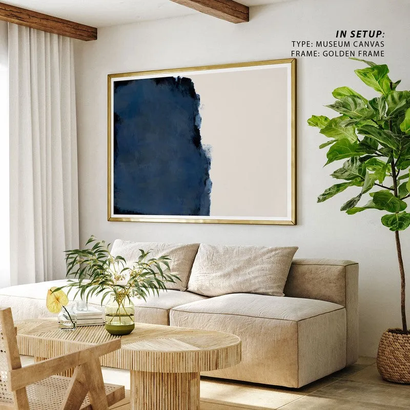 In Between Canvas Wall Painting - Black Frame media 4