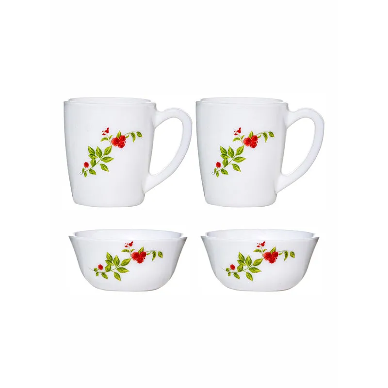Cello Rosette Ethnic Tea & Snack Set - Four Piece Set media 4