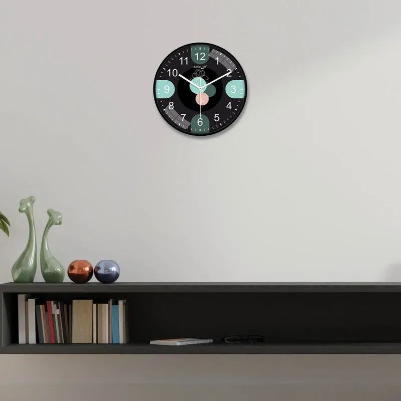 Mystic Round Analog Wall Clock - Black media 4